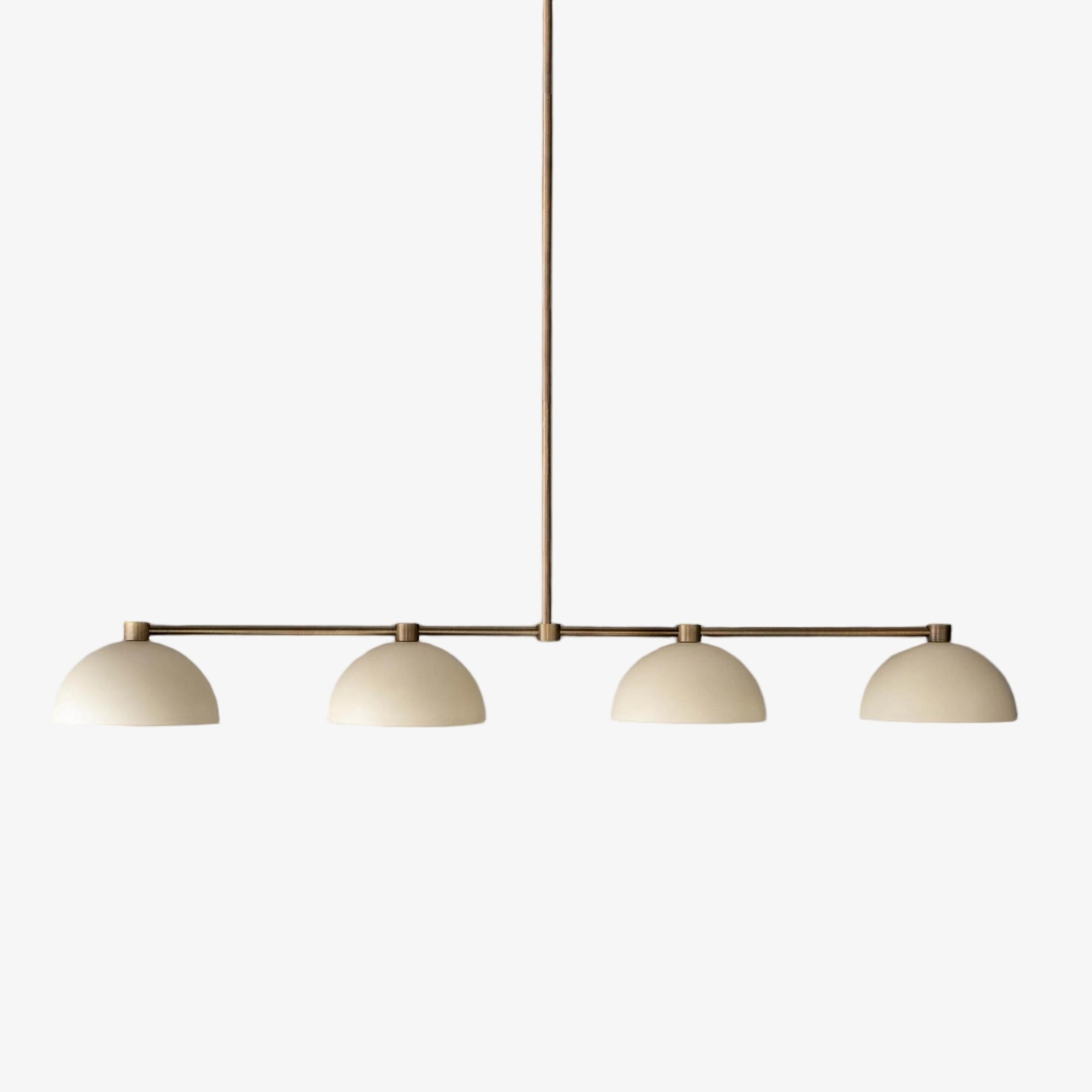 Metio Dome Elegant Chandelier Light - Decorative Ceiling Fixture for Home K1498