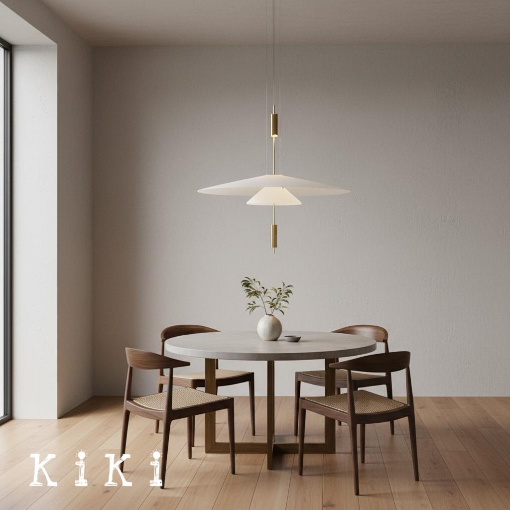 Multi-Layers Flamingo Pendant Light - Modern Light for Dining Room and Living Area