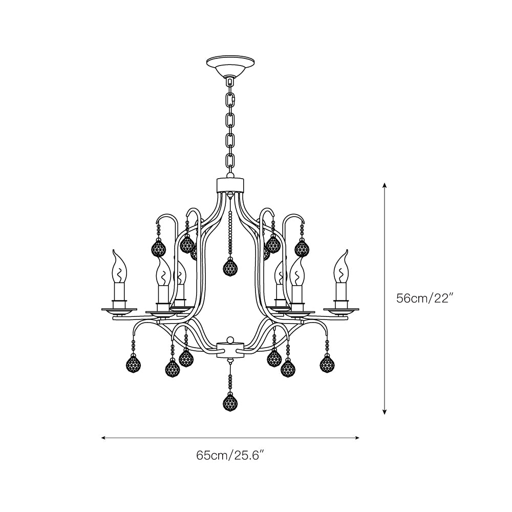 Fairchild Chandelier D508