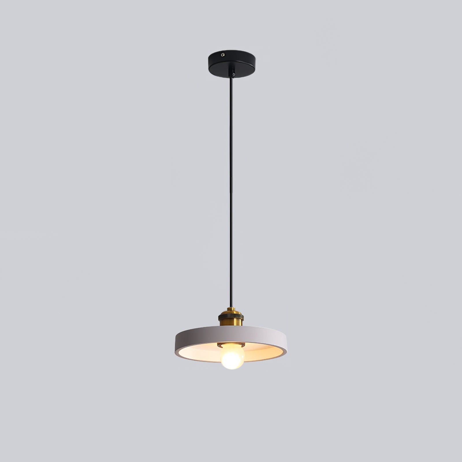 Modern Resin Geometric Pendant Lamp K621