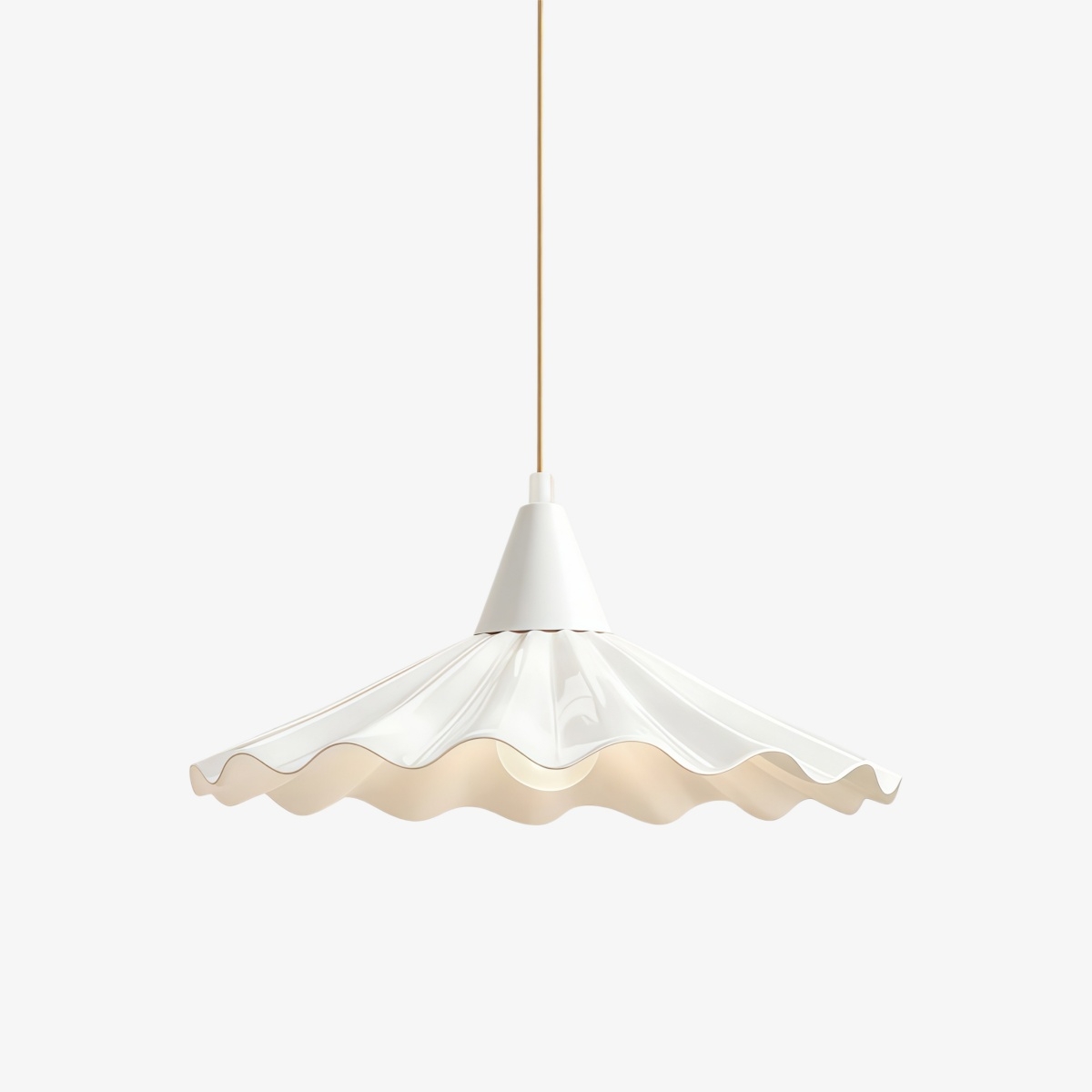Arluneva Artistic Wave Pendant Lamp - Modern Handcrafted Ceramic Light for Living Room K2326