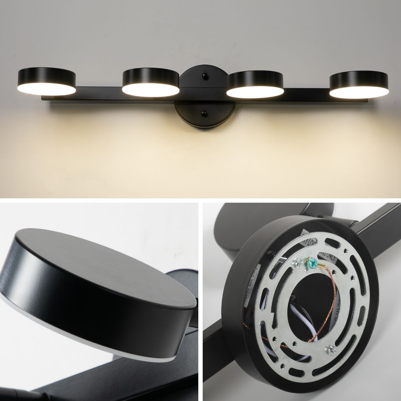Modern Adjustable Multi Round Heads Bathroom Vanity Wall Light K117