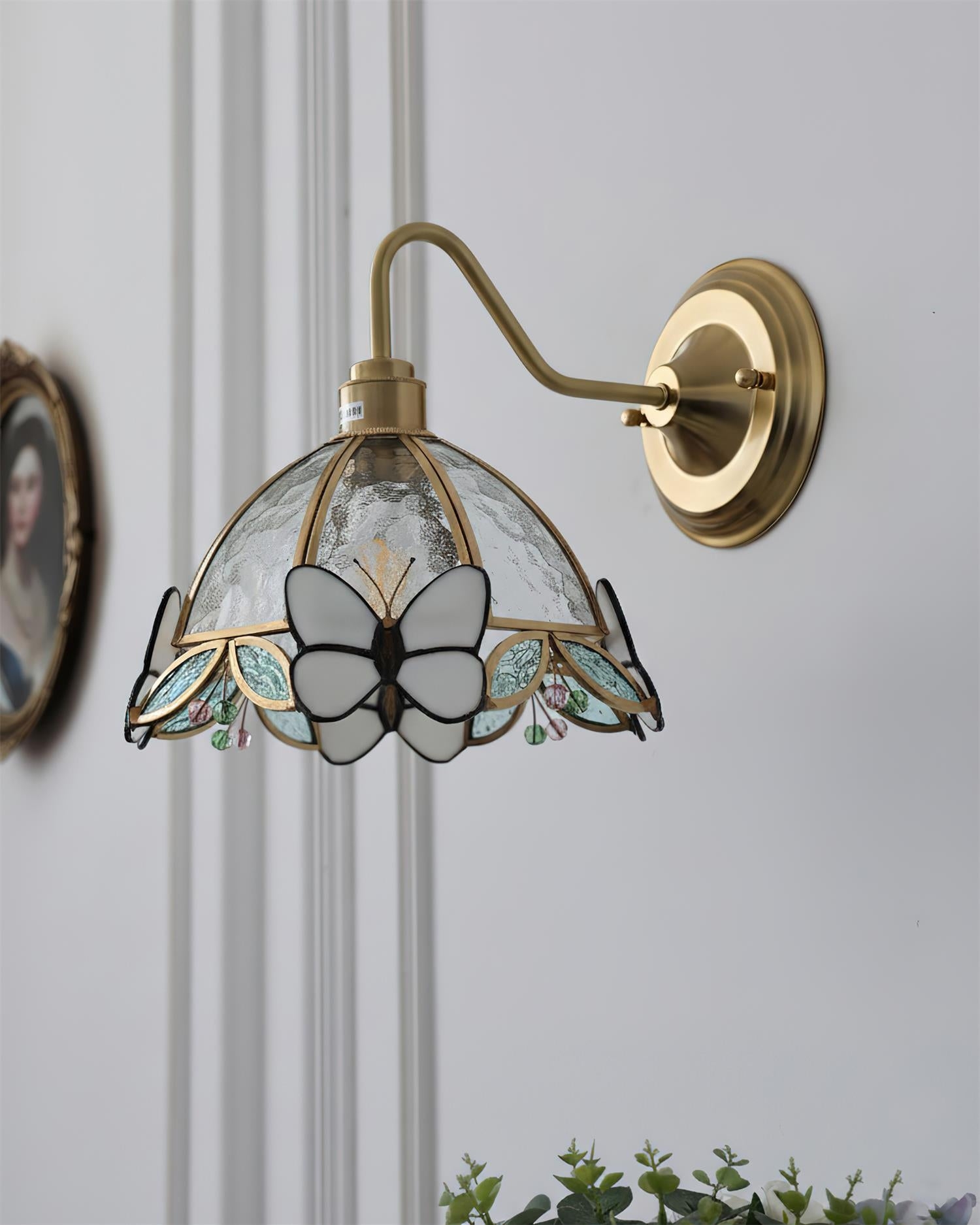 Butterfly Jewel Wall Lamp D240