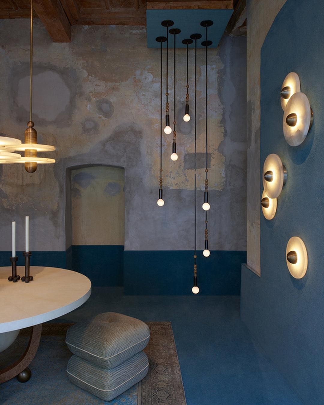 Creative Marble Round Wall Lamp K498