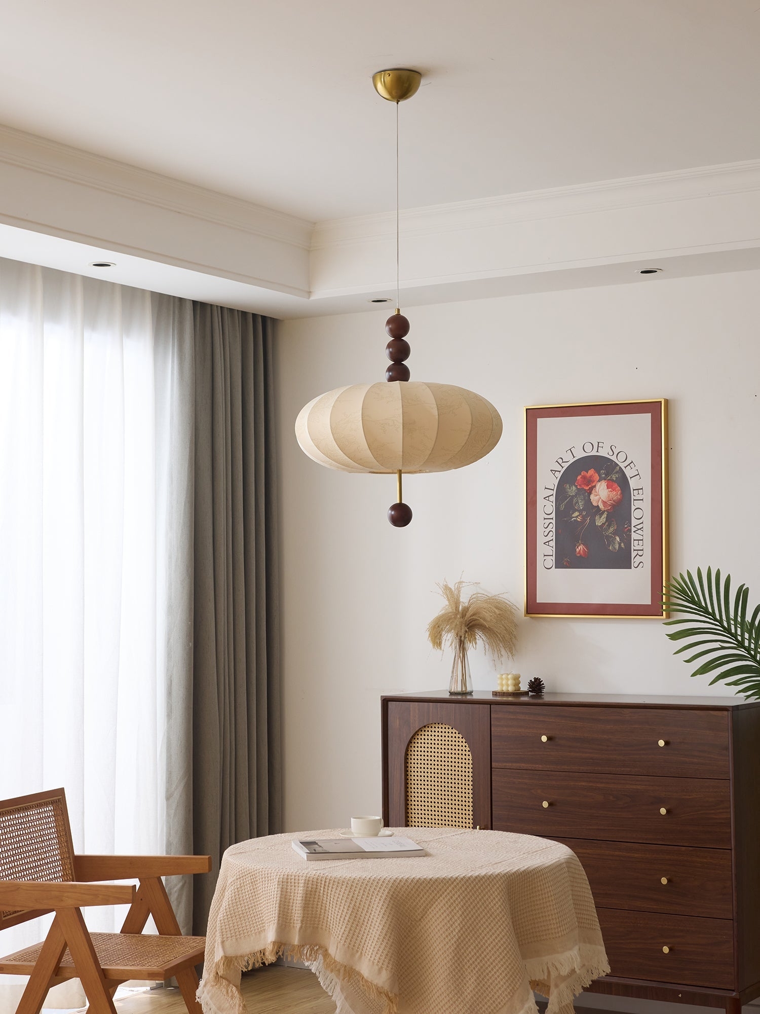Adelaide Fabric Pendant Light D350