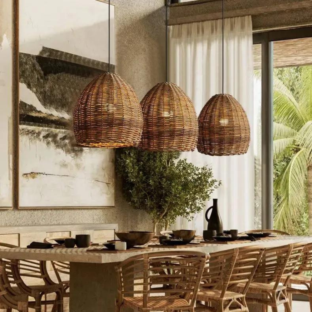 Suspended Quietness Japandi Pendant Lamp D827