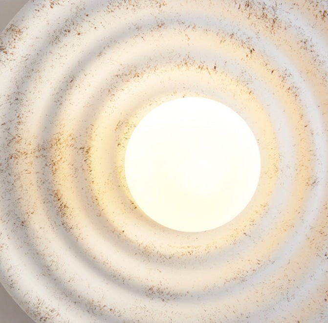 Japanese Wabi-sabi Round Indoor Wall Lamp K760