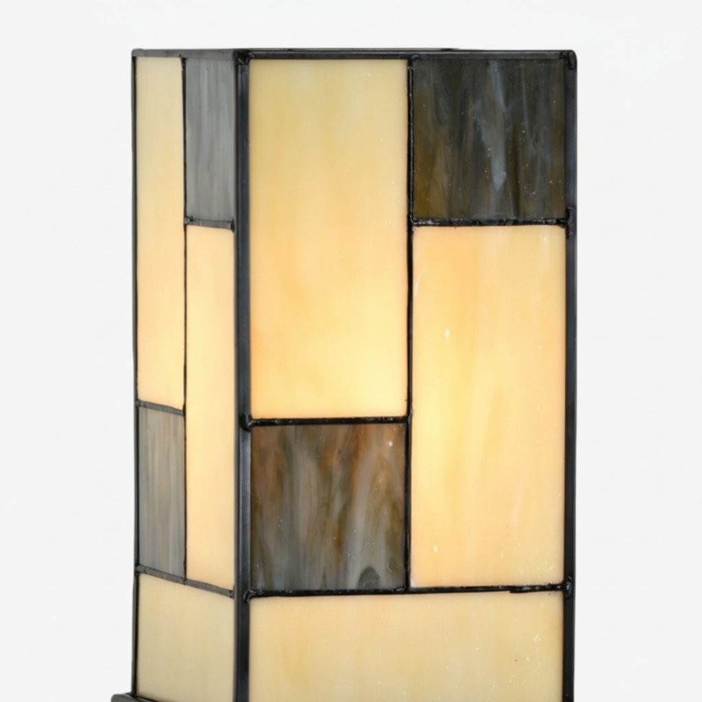 TF Manchester Square Table Lamp - Classic Glass for Living Room and Bedroom K1991