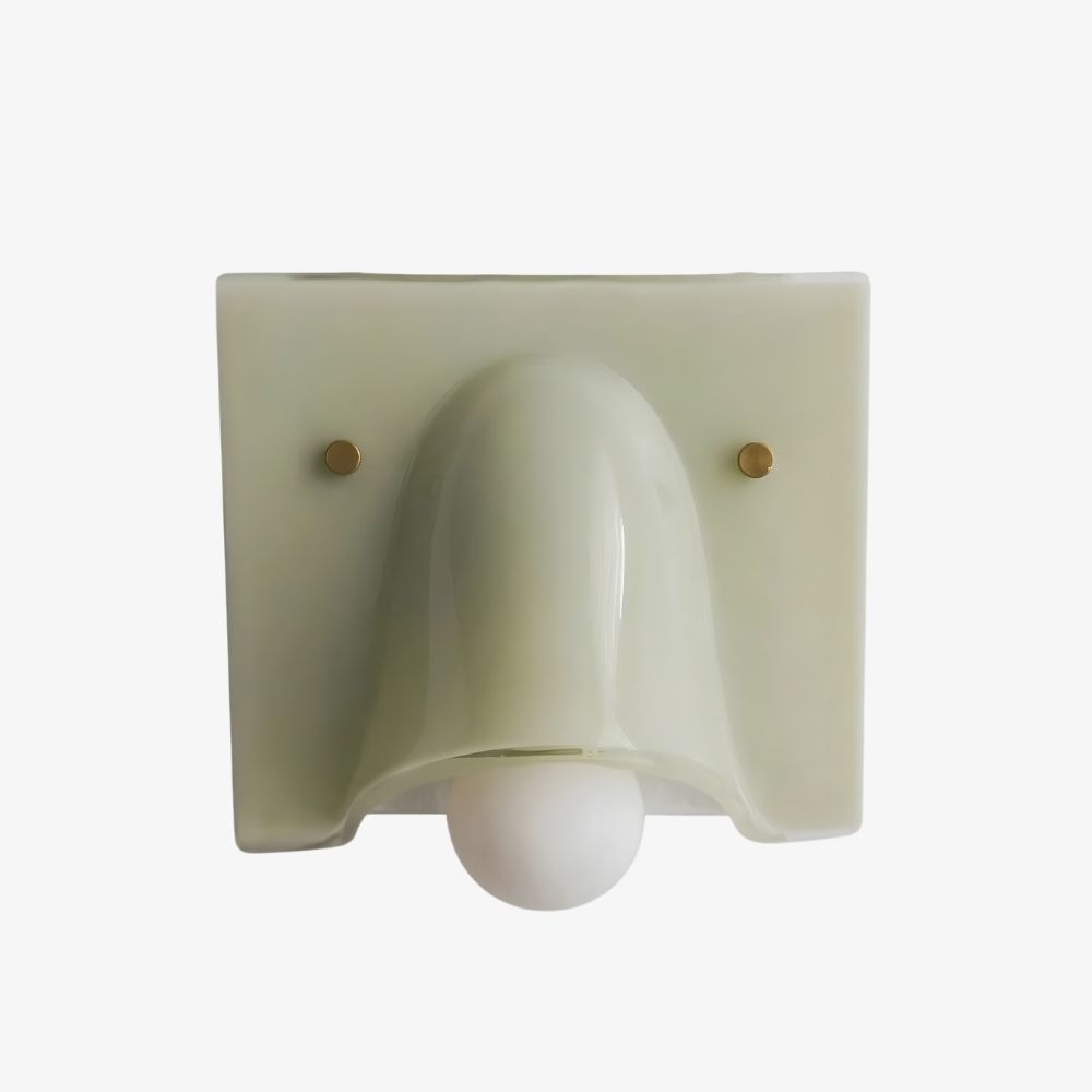 Colorful Curved Wall Sconce - Decorative Lighting for Living Room and Entryway K2342