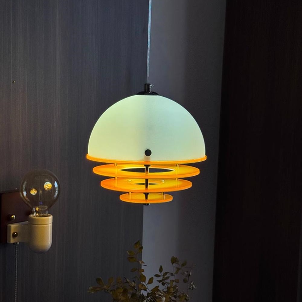 Afterglow Layered Acrylic Bauhaus Sunset Pendant Light - Ambient Pendant Light for Living Area K889