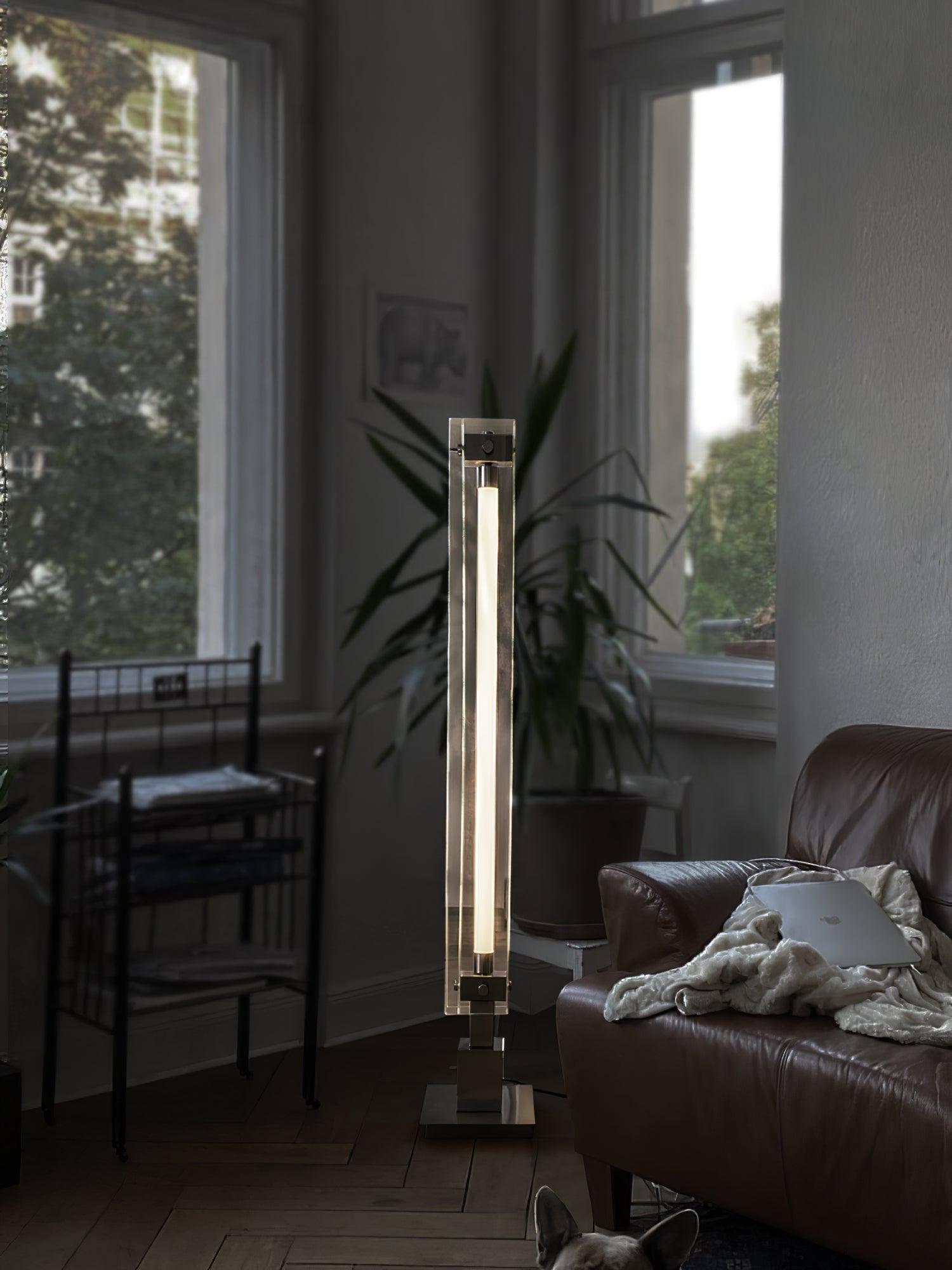 Industrial Style Minimalist Glass Floor Lamp K848