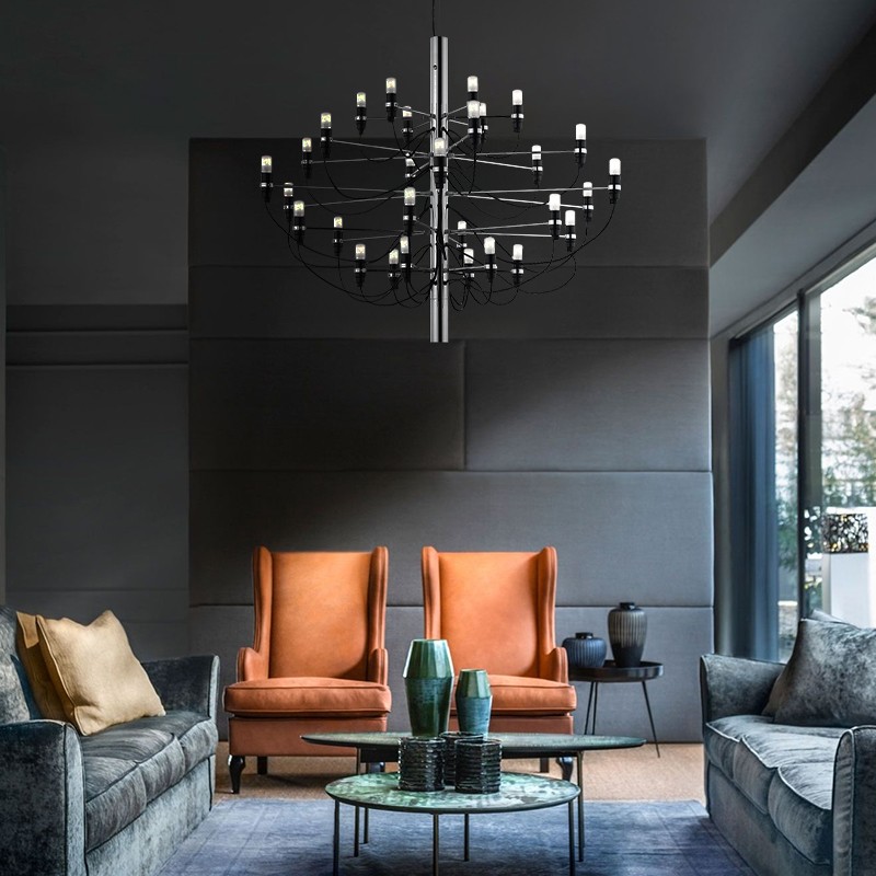 Modern 2097 Chandelier - Elegant Statement Lighting for Dining Areas