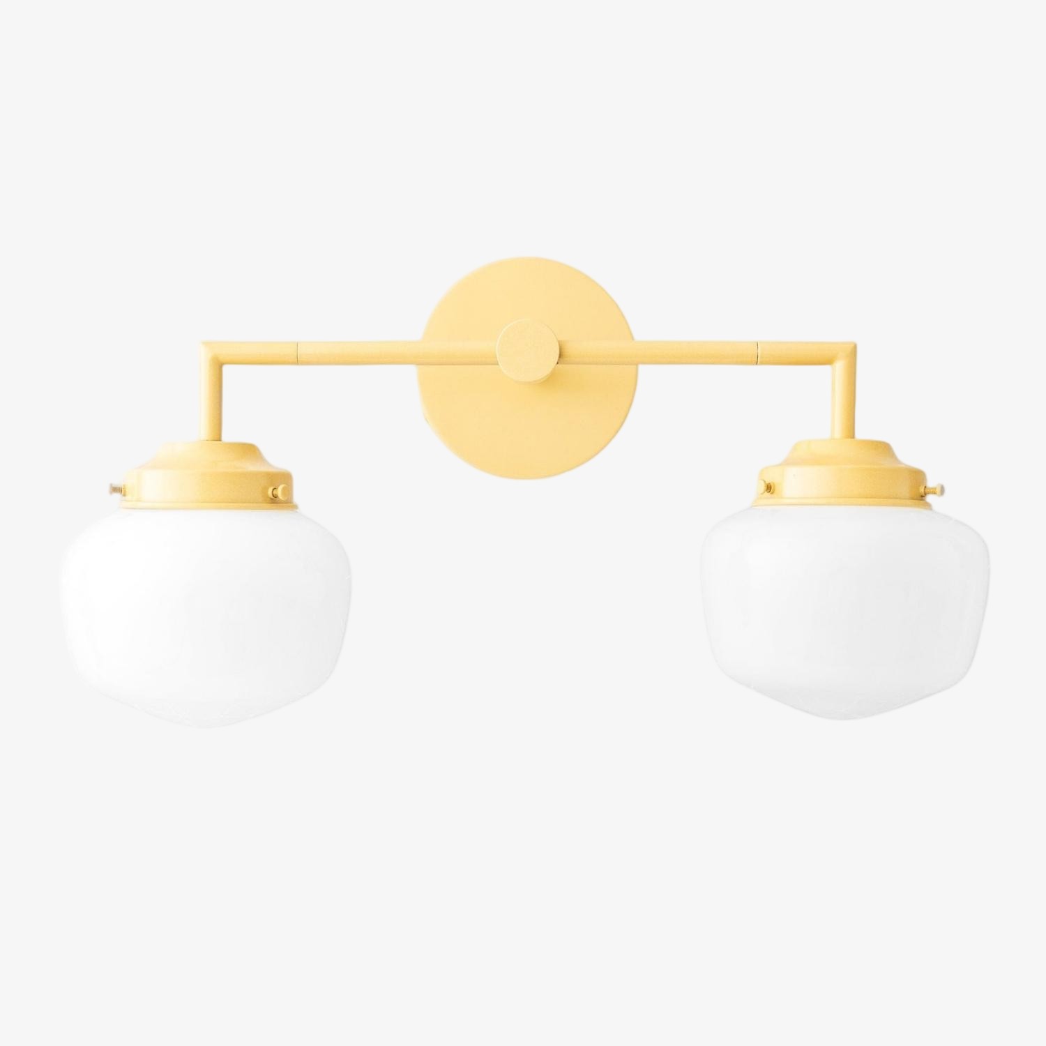 Opalume Glass Vanity Light - Vintage Inspired Bathroom Wall Lighting K1458