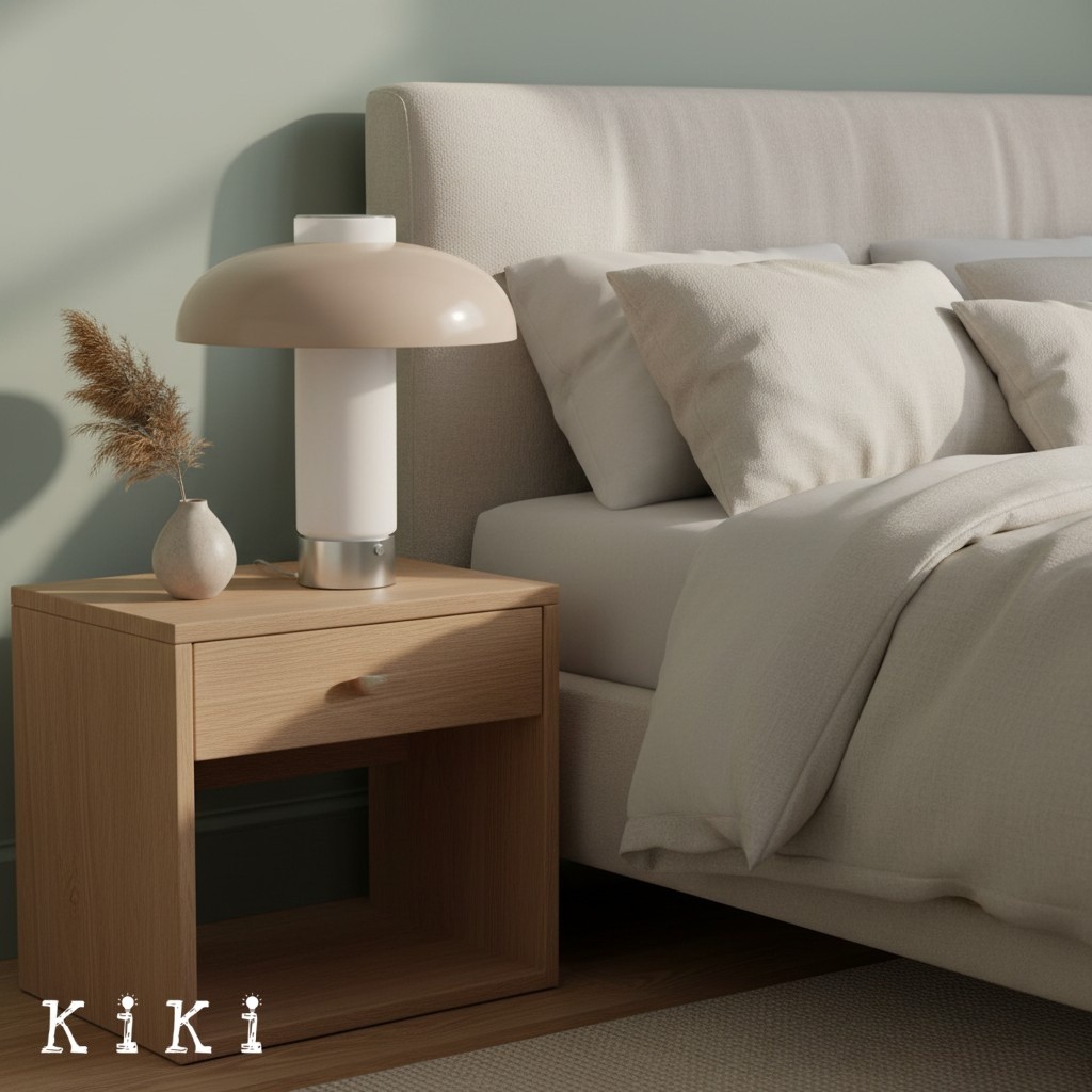 Nera Elegant Dome Table Lamp - Contemporary Style Lighting for Sideboard and Nightstand K2206
