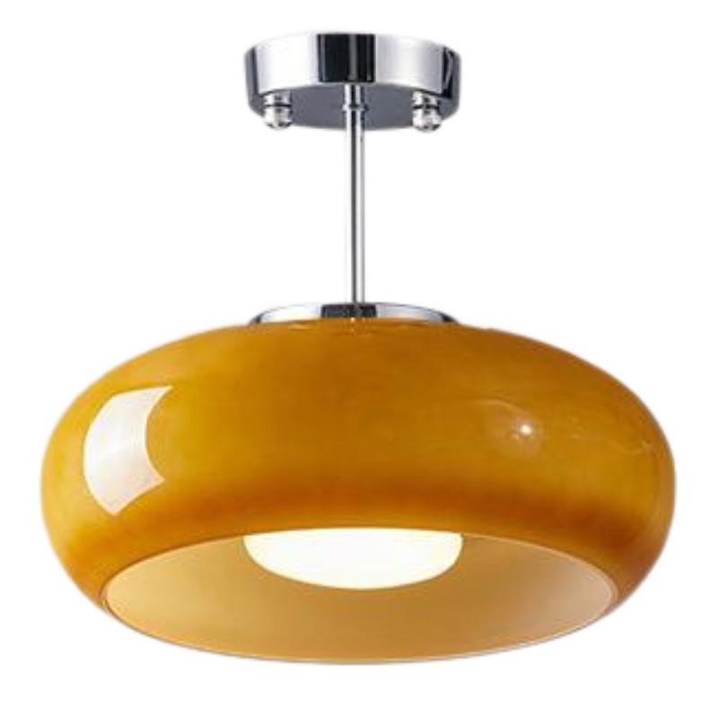 Bauhaus Style Vintage Glass Ceiling Light K72