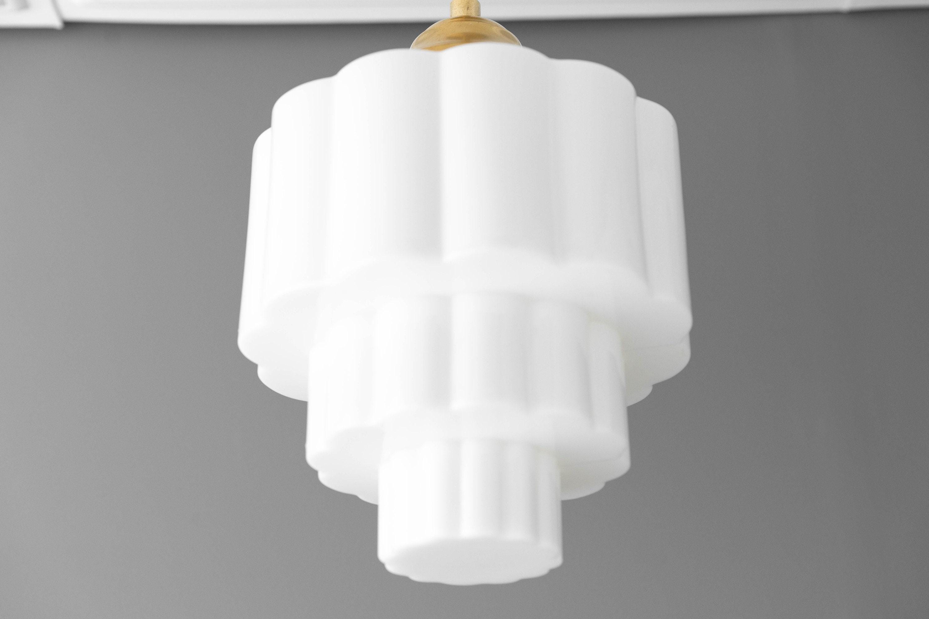 Geotower Glass Pendant Light - Elegant Home Lighting K1481