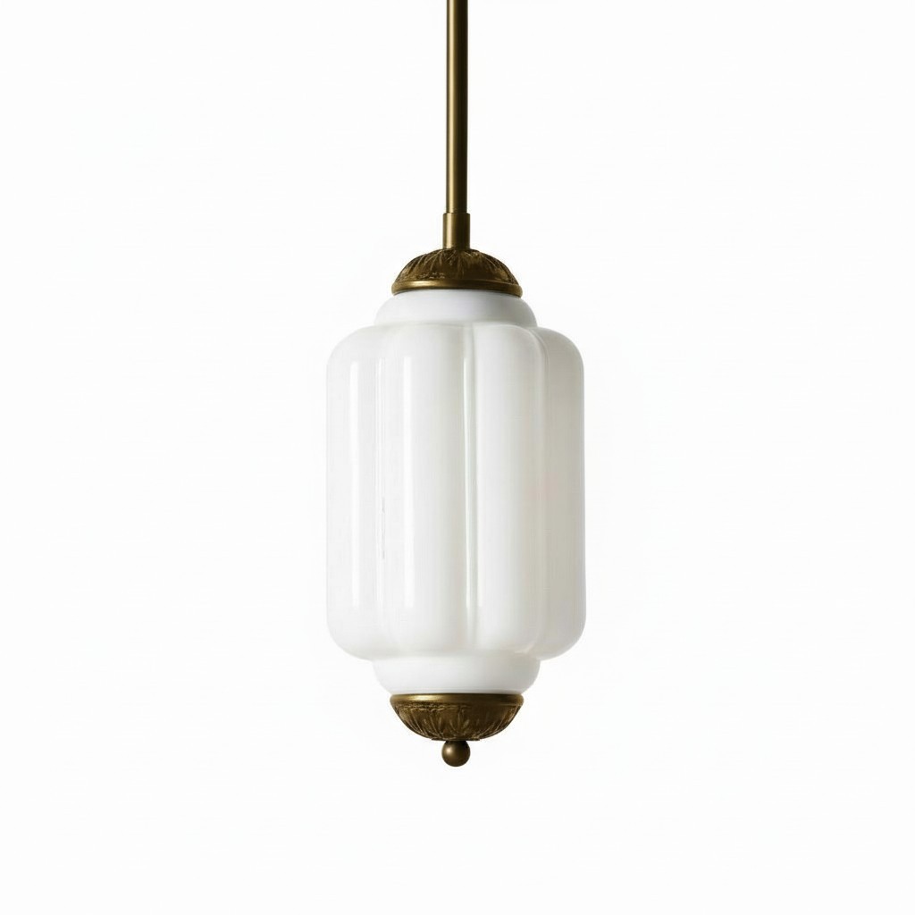 Eloise Simple Glass Irregular Lantern Pendant Lamp K836