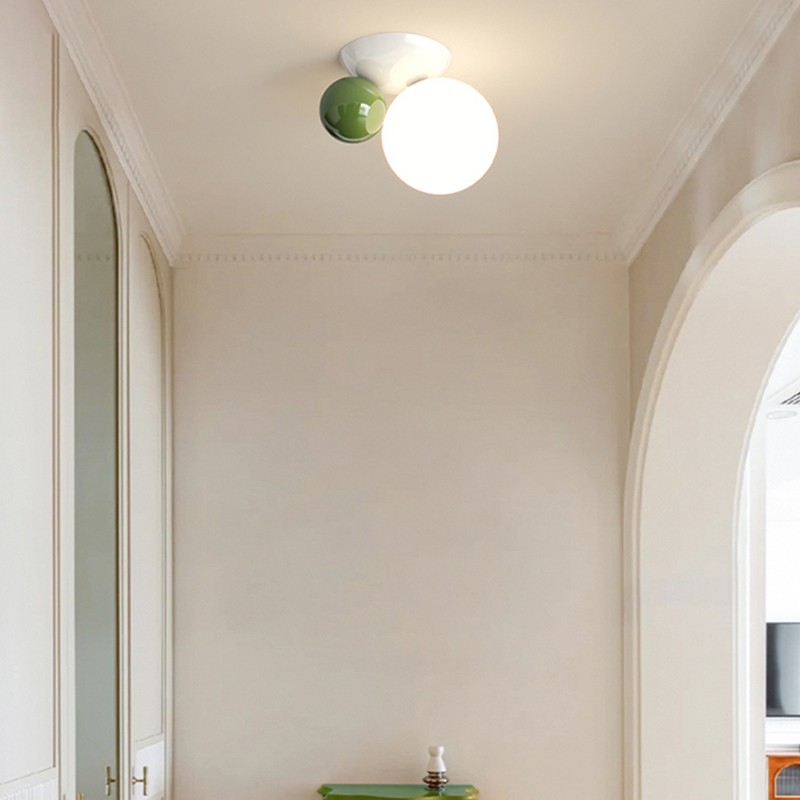 Cream Style Ball Acrylic Wall Light Ceiling Light K131