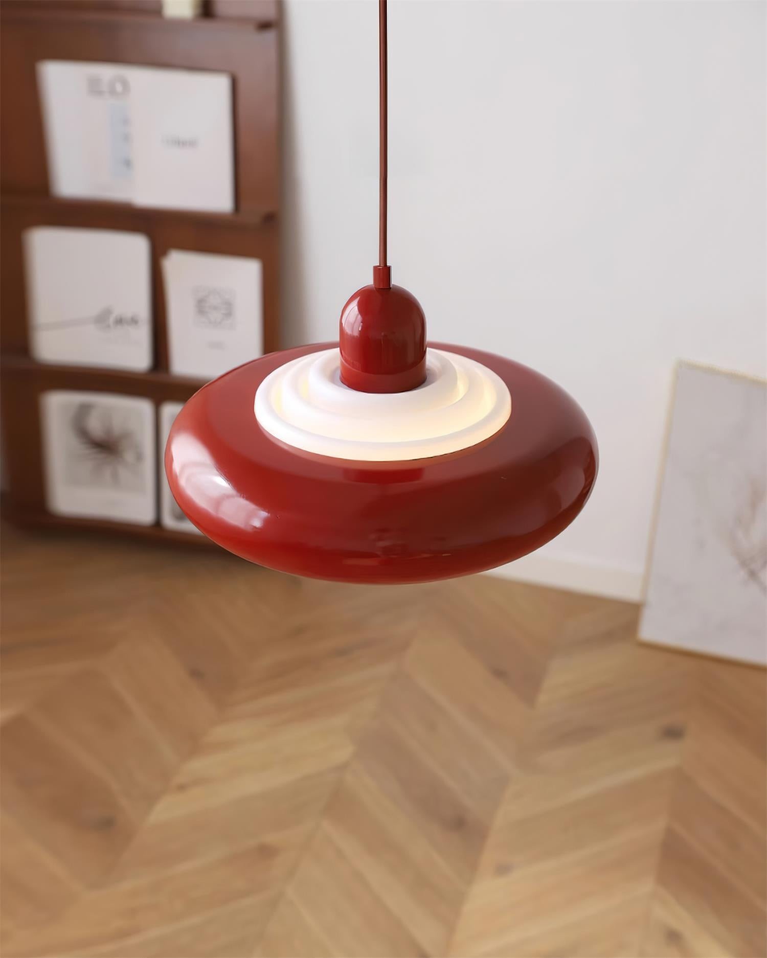 Modern Bauhaus Macaron Bowl Shade Pendant Lamp K743