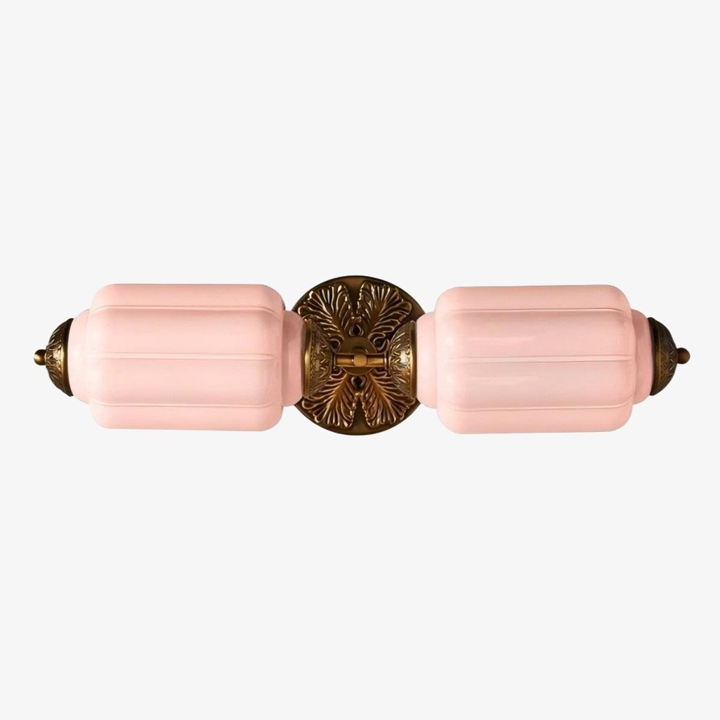 Eloise Elegant Vintage Glass Wall Sconce - Lighting for Bedroom Vanity K1150