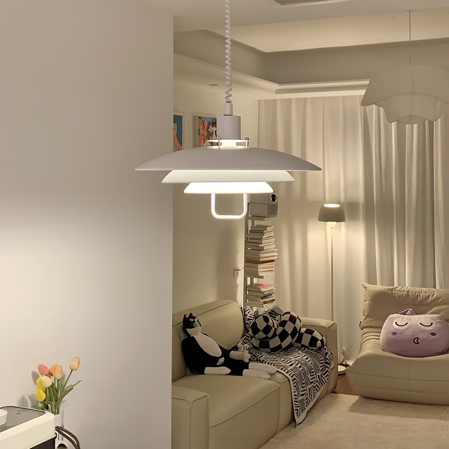 Danish Lifting UFO Pendant Lamp K606