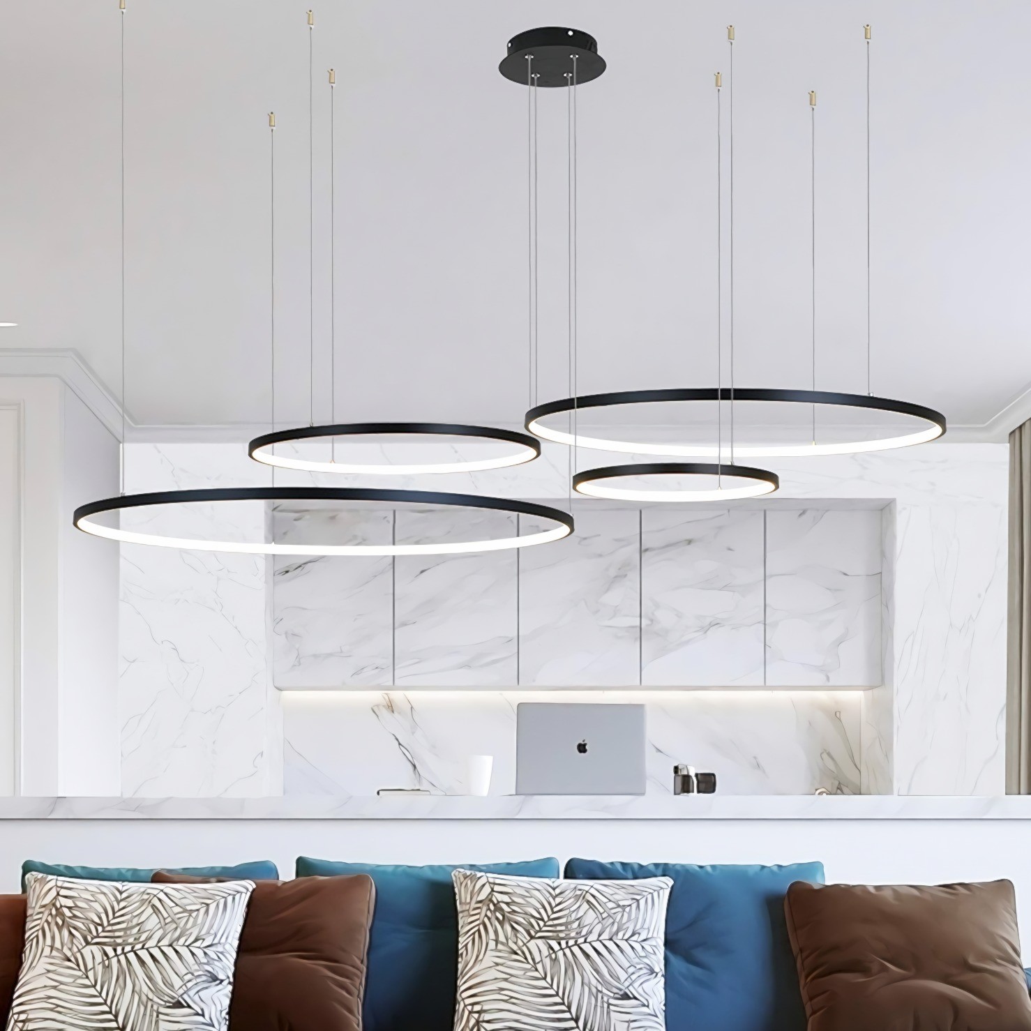 Modern Classic Ring Led Chandelier K203
