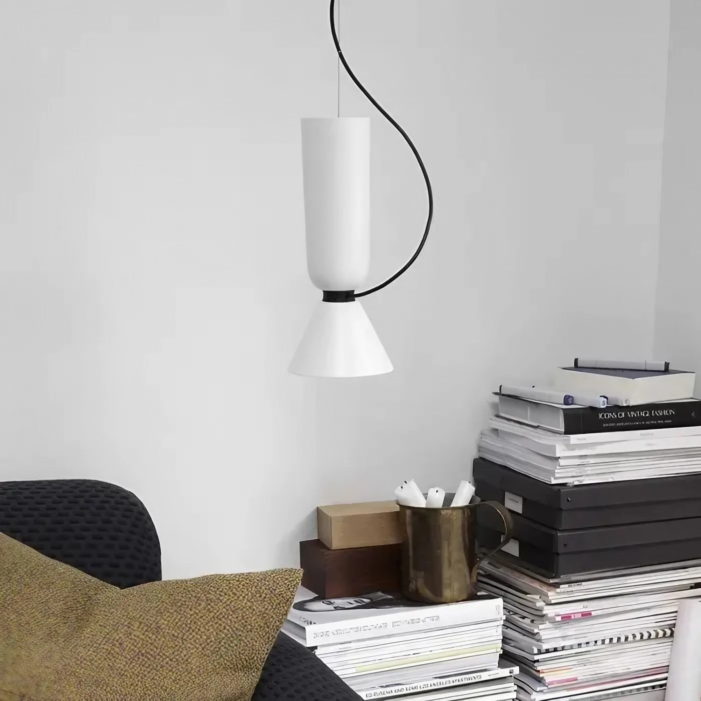 Macaron Design Alphabeta Metal Pendant Light K73