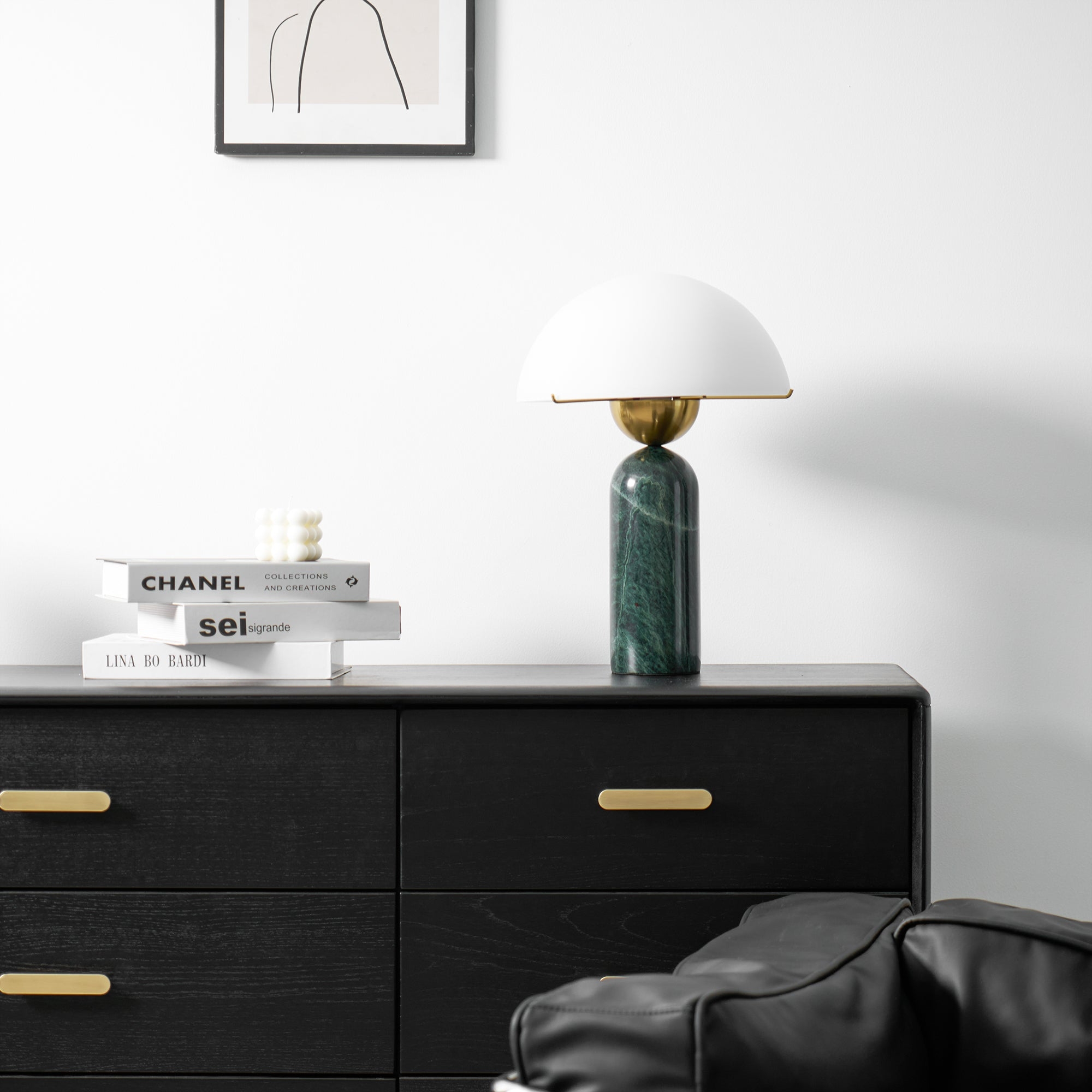 Peono Alabaster Table Lamp D440