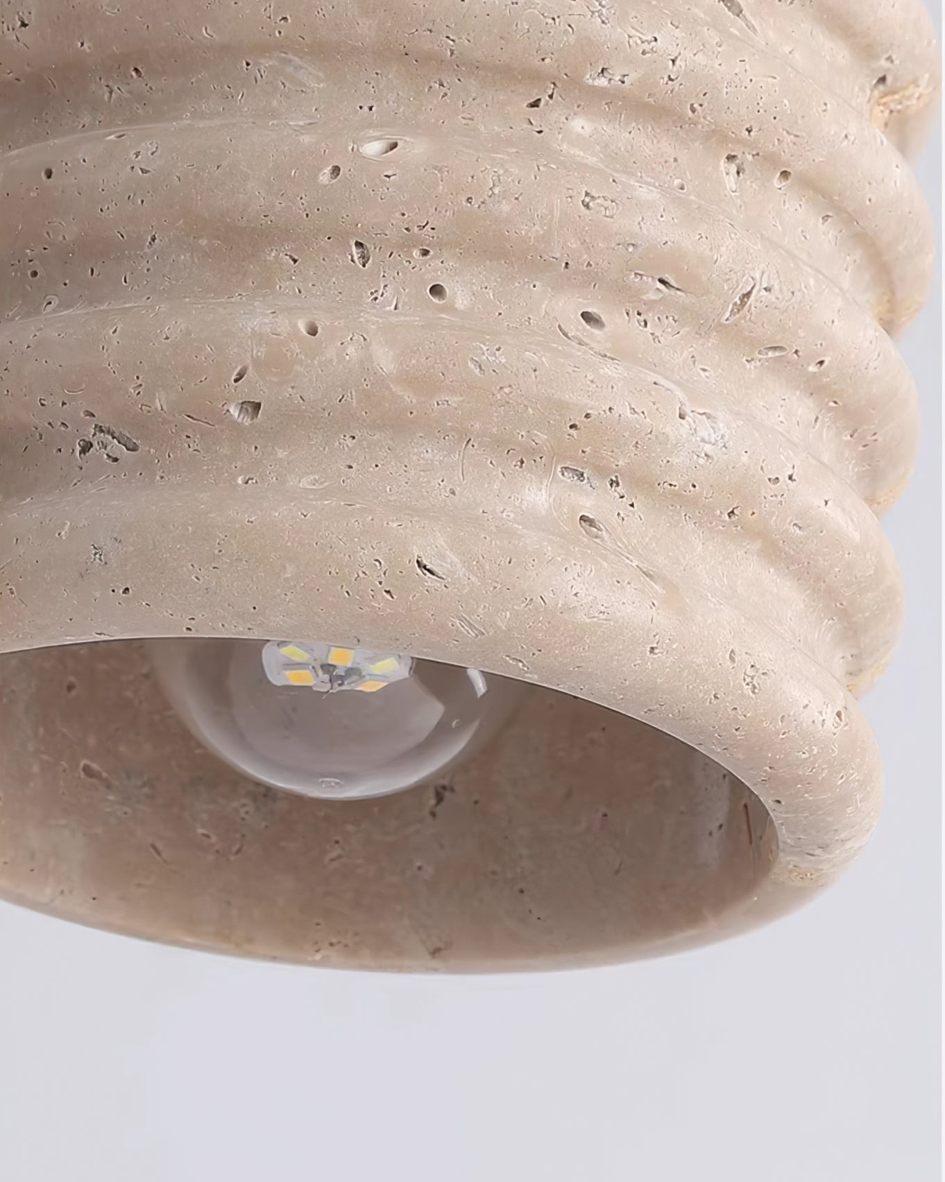 Vaarnii Travertine Ceiling Lamp K1092