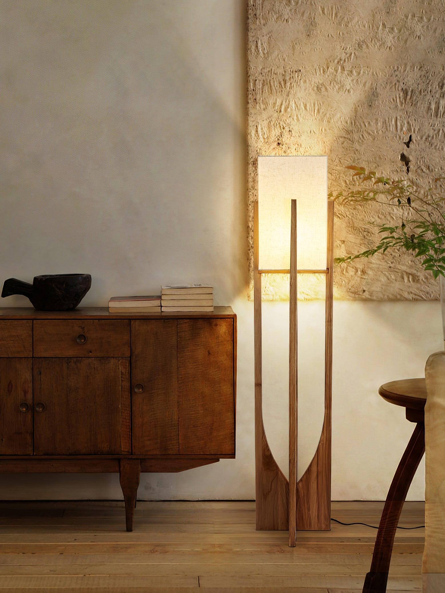 Vintage Wabi Style Floor Lamp K375