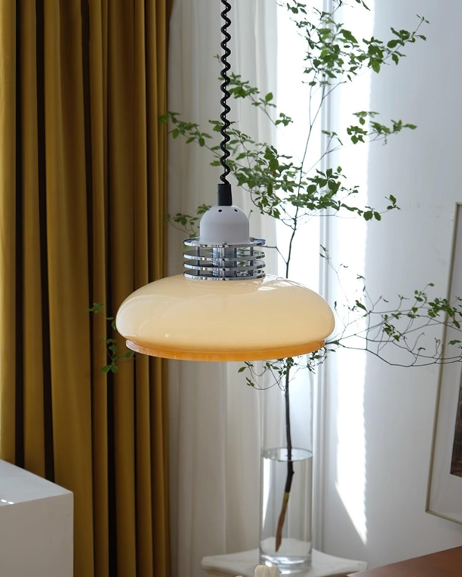 Nordic Cream Retractable Pendant Lamp K759