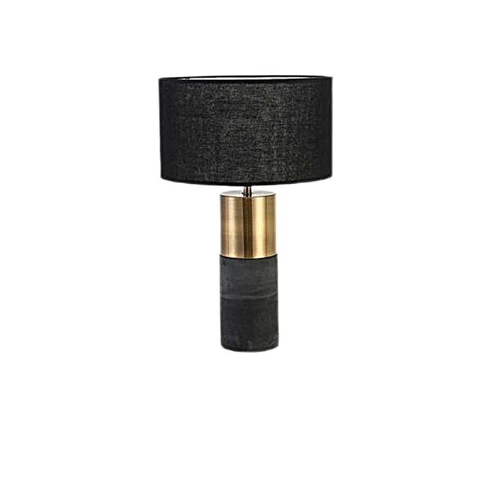Marble Cylinder Table Lamp