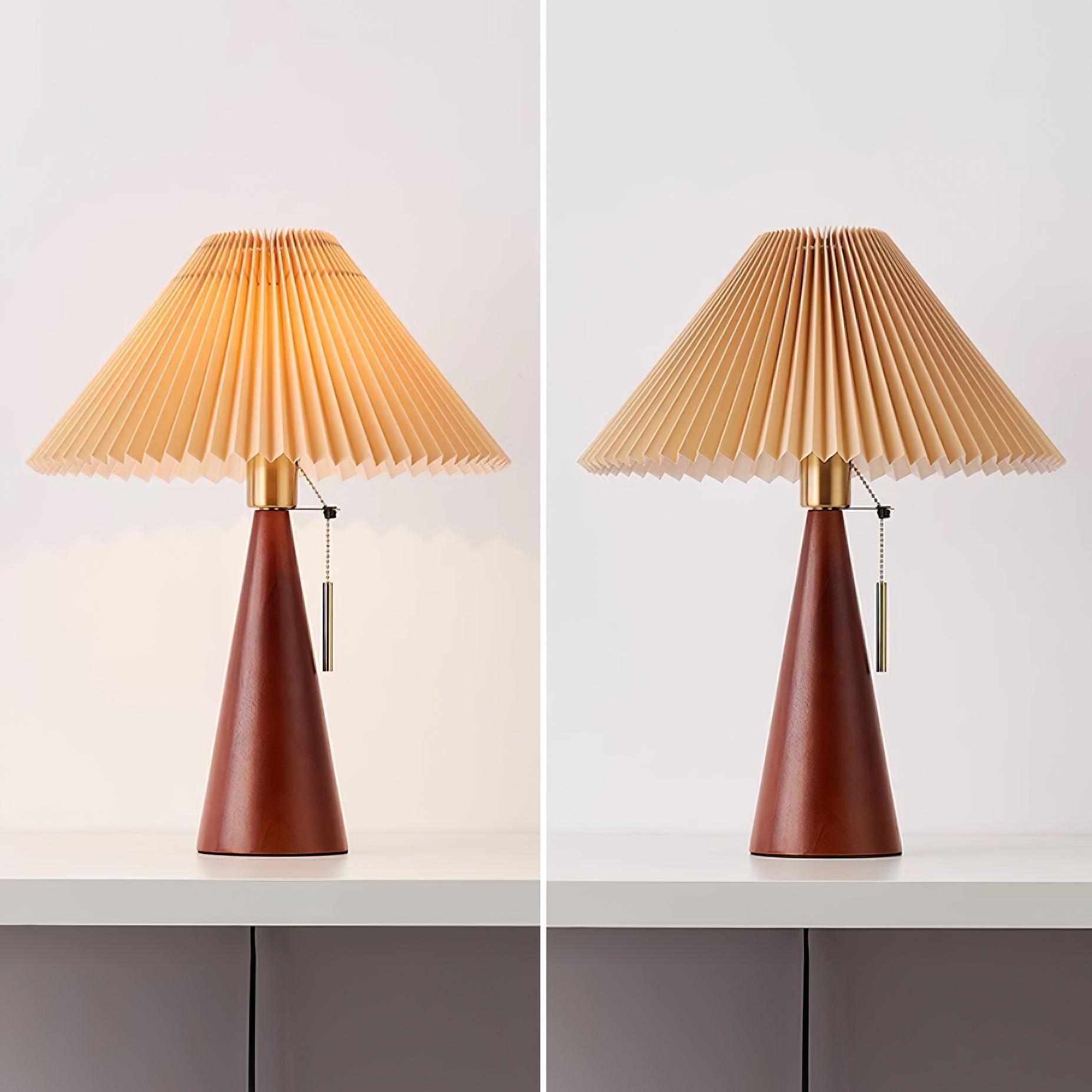 Fashion Vintage Wood Table Lamp K424