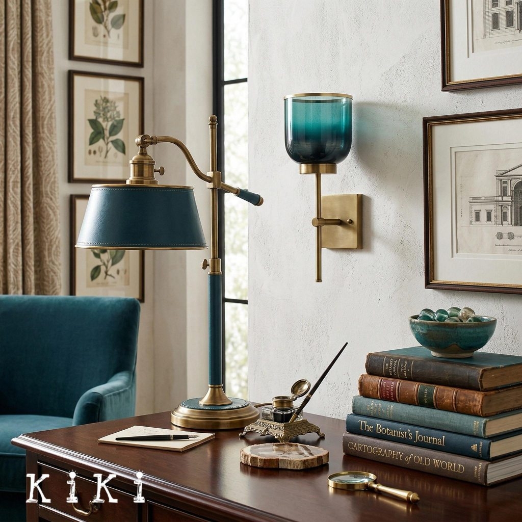 Helvo Gradient Glass Wall Lamp - Cylinder Glass Sconce for Living Room and Entryway K2350