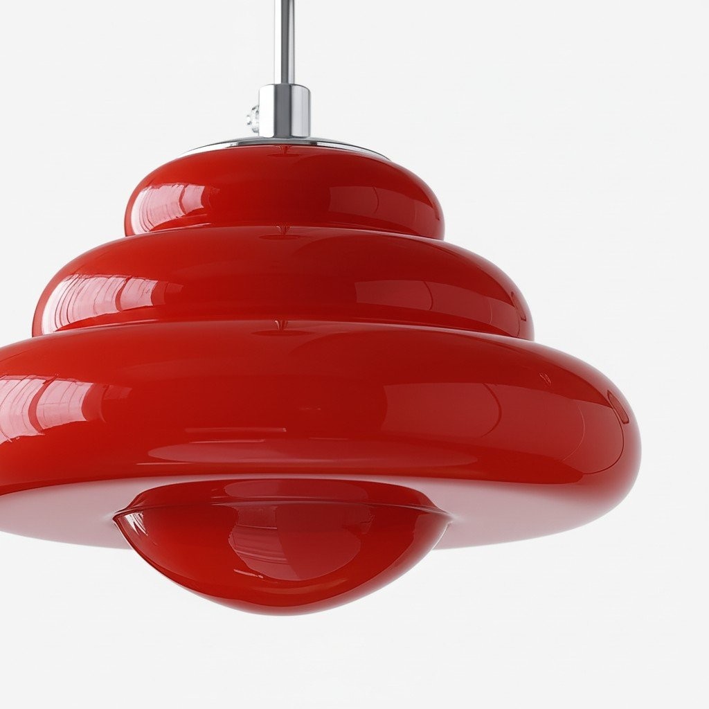 Bomiello Chic Layered Glass Pendant Lamp for Bedroom and Living Area K2163