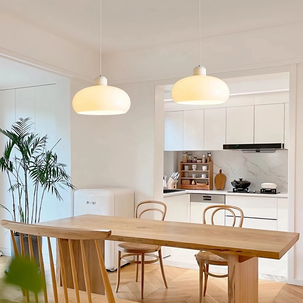 Minimalist Modern Glass Pendant Light K08