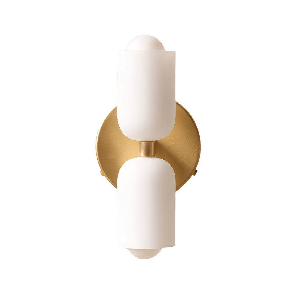 Glass Up Down Wall Sconce