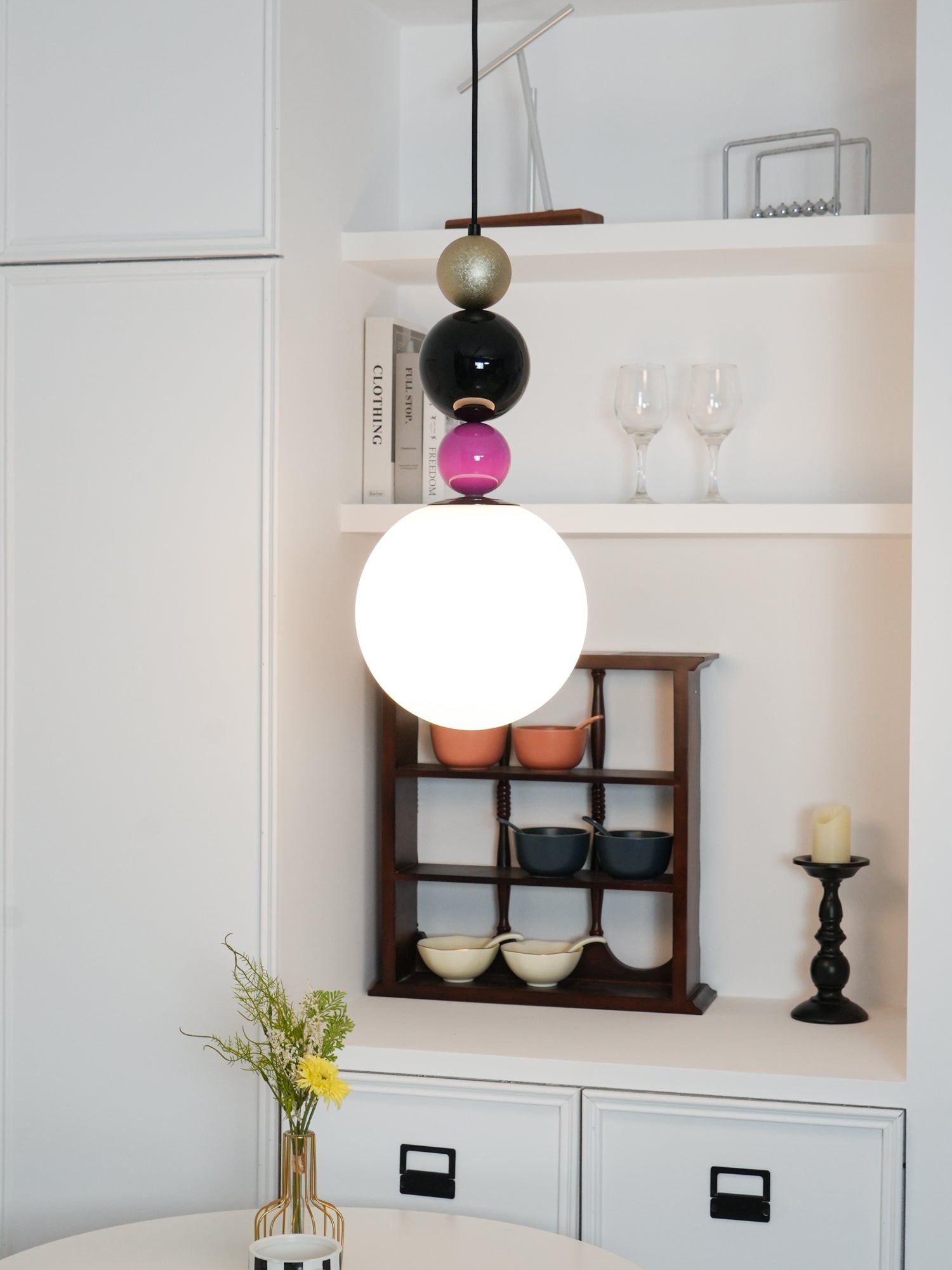 Modern Gourd Ball Pendant Lamp K682