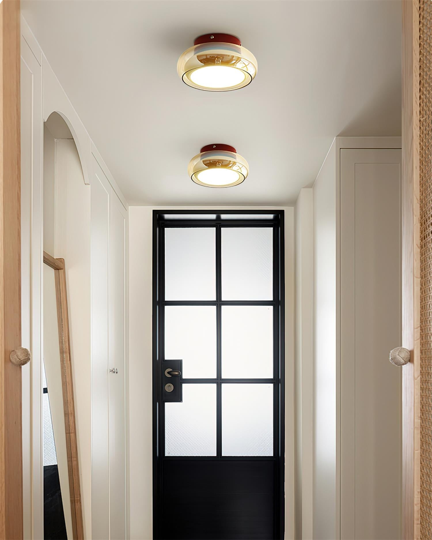 Atmospheric Simple Double Disc Ceiling Light K644