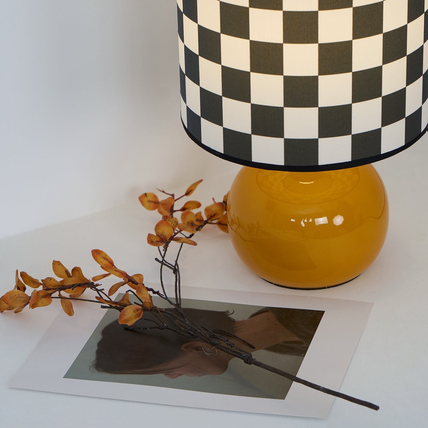 Checkerboard Table Lamp K992