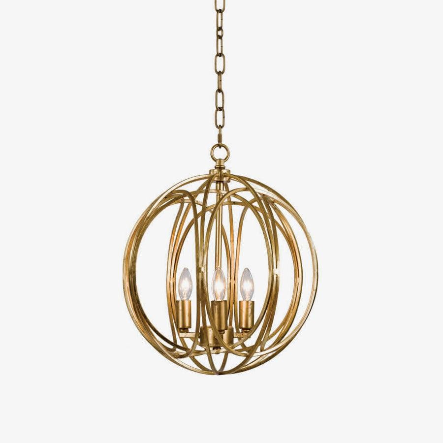 Hollow Metal Line Retro Pendant Light K554