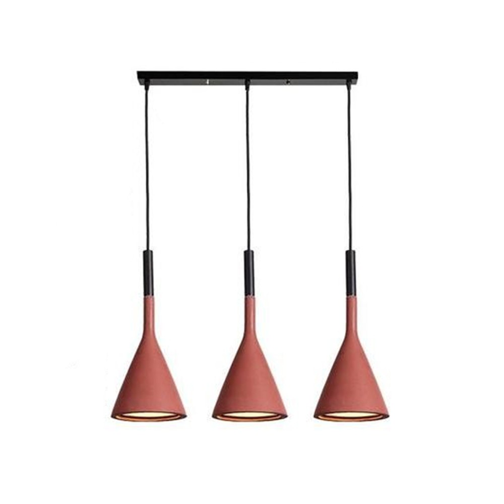 Minimalist Aplomb Pendant Light - Cement Cone Pendant Light for Kitchen Island