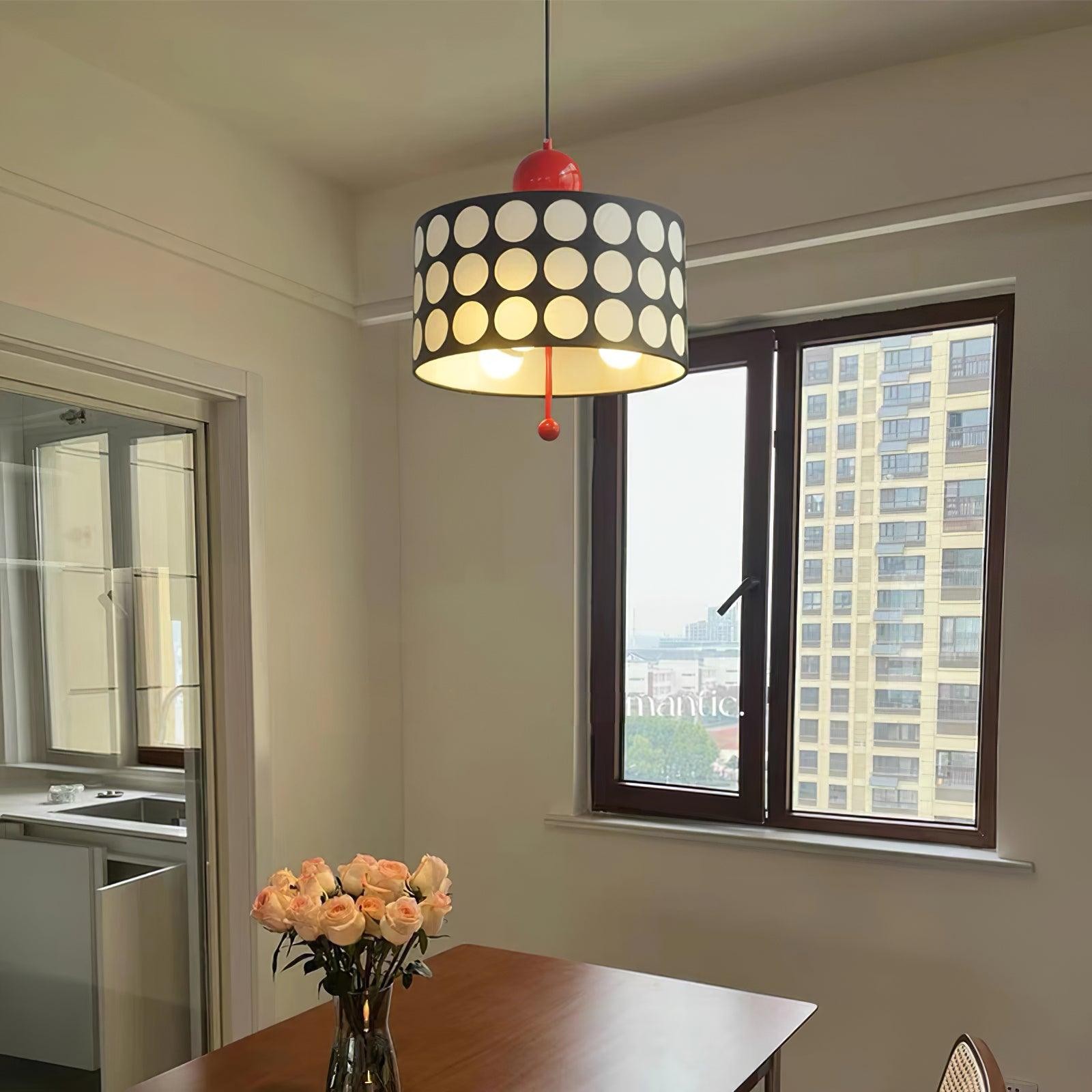 Dotrelia Lattice Pendant Lamp - Elegant Lighting for Living Room and Dining Area K356