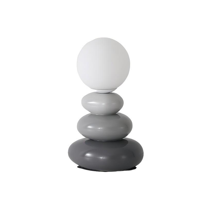 Creative Stacked Stone Ceramic Table Light K156