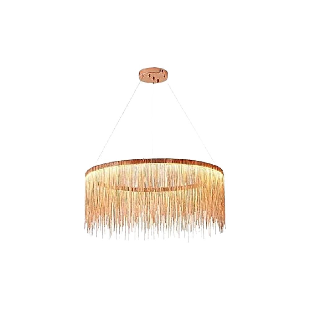 Aluminum Chain Chandelier