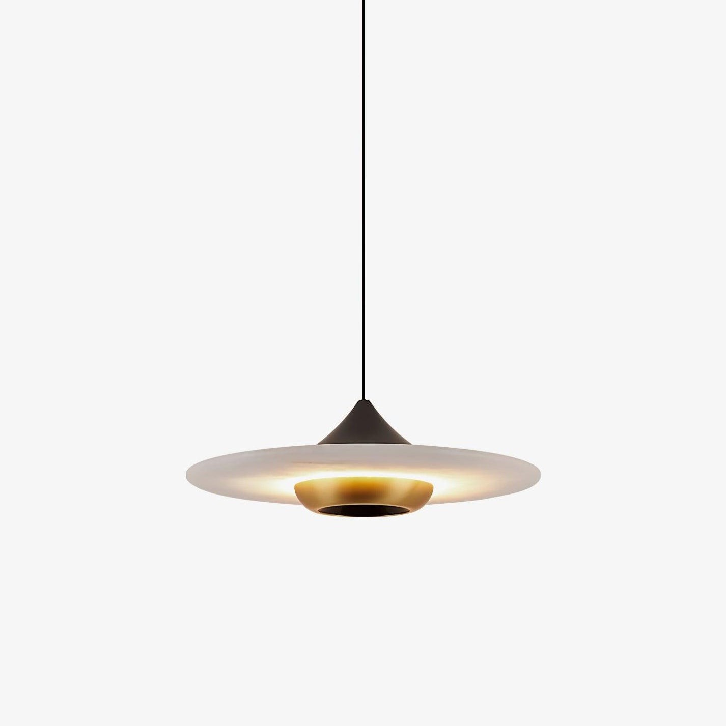 Flying Saucer Marble Pendant Lamp K391
