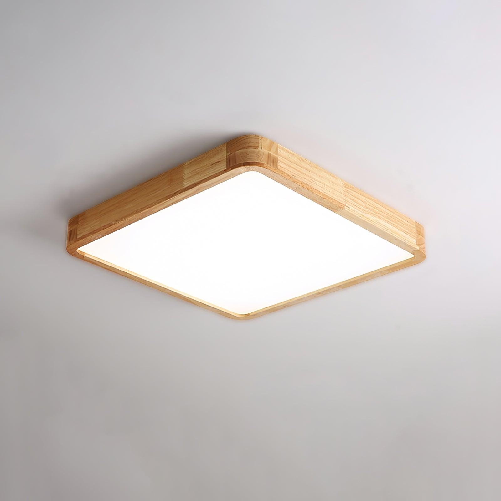 Wooden Geometric Ceiling Light K778
