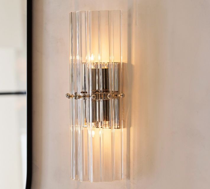 Lumora Elegant Crystal Wall Sconce - Modern Luxury Style Lamp for Hallway and Bedroom K1357