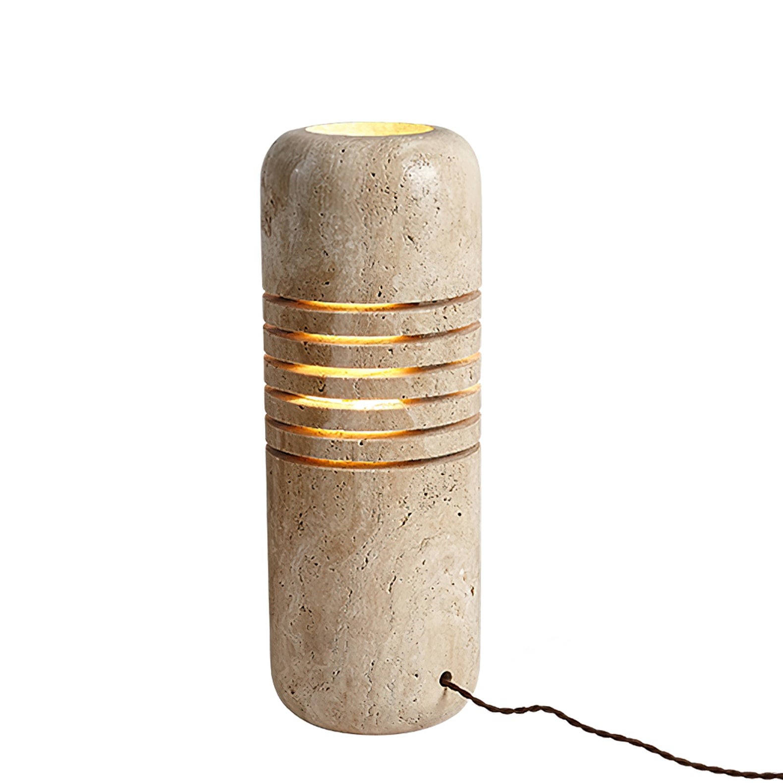 Antique Creative Yellow Travertine Floor Lamp K820