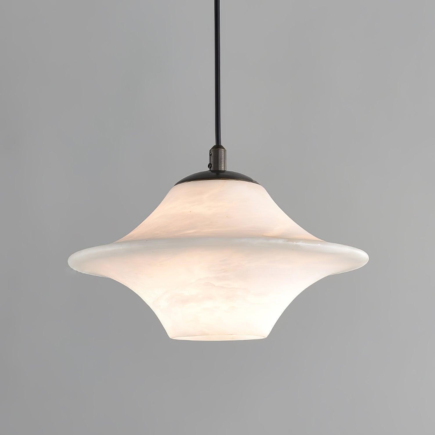 Saucer Alabaster Pendant Light K658